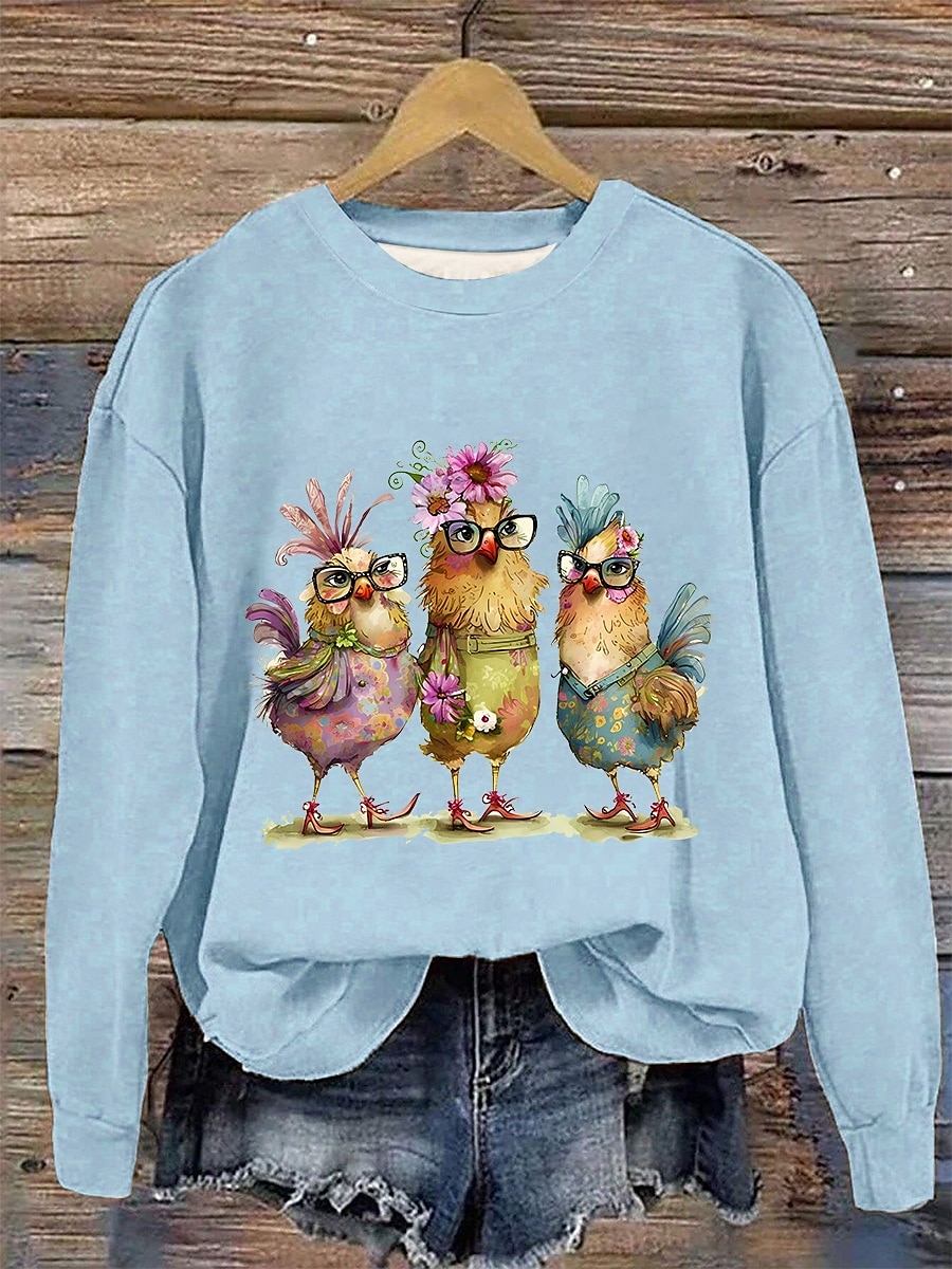 pull femme animal vêtements de tous les jours imprimé décontracté sweat à capuche décontracté à manches longues micro-élastique automne hiver confort respirant tissu doux de 2025 ? $24.99 –P2