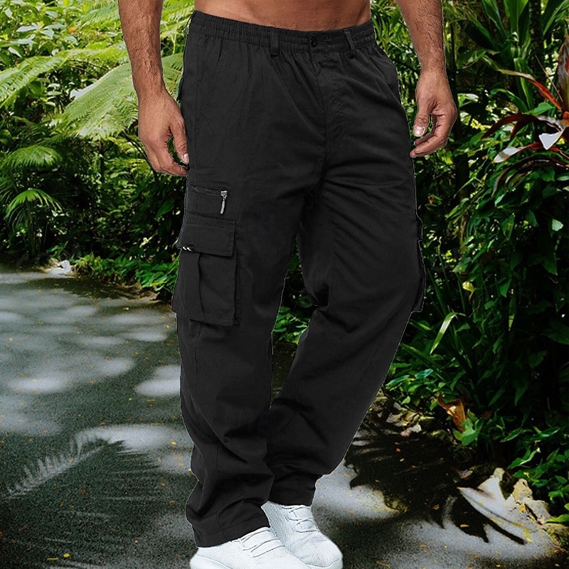 Men's Outdoor Pants Cargo Pants Hiking Pants Trousers Military Spring Autumn / Fall Outdoor Regular Fit Waterproof Quick Dry Breathable Pants / Trousers Black Army Green Hunting Climbing Camping 2026 - $20.99 –P7