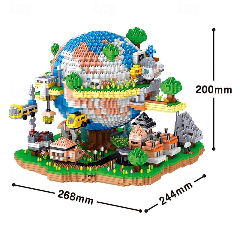 rchitecture global village micro building blocks set5452pcs - giocattoli modello architettonico regali per bambini e adulti del 2025 a $105.99 –P8