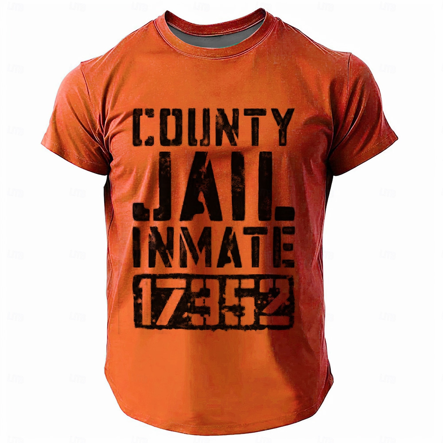 Herr Text T-shirt Kortärmad T-shirt 3D-tryck Rund hals Skjorta Mode Fritids- Gata Utomhussport Dagligen Svart Orange Grå Sommar Vår Kläder S M L XL XXL XXXL 2025 - $15.99 –P1