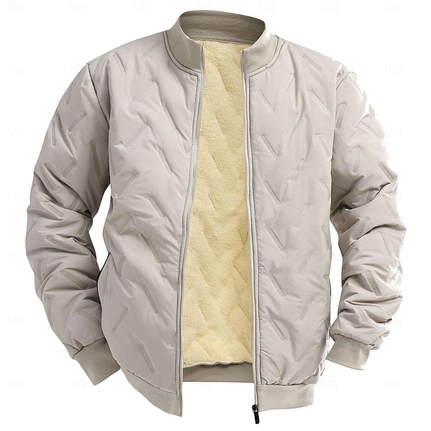 Per uomo Giacca in Pile Imbottito Formale Ufficio Comodo Tasca Imbottito Autunno Inverno Tinta unica Vacanza Vintage Collo ripiegato Regolare Blu Nero Cammello Grigio Giacca del 2026 a $39.99 –P2