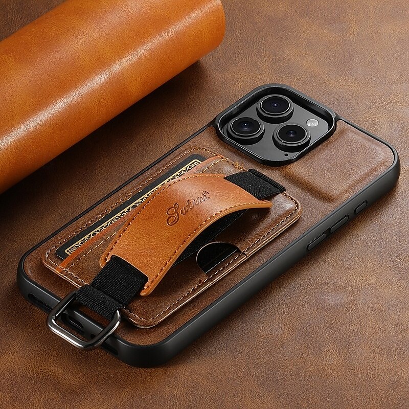 téléphone Coque Pour iPhone 16 Pro Max Plus iPhone 15 Pro Max Plus iPhone 14 13 12 11 Pro Max Plus iPhone 14 Pro Max iPhone 13 12 11 Pro Max Coque Arriere Avec Support avec dragonne Fente pour carte de 2025 ? $19.99 –P6