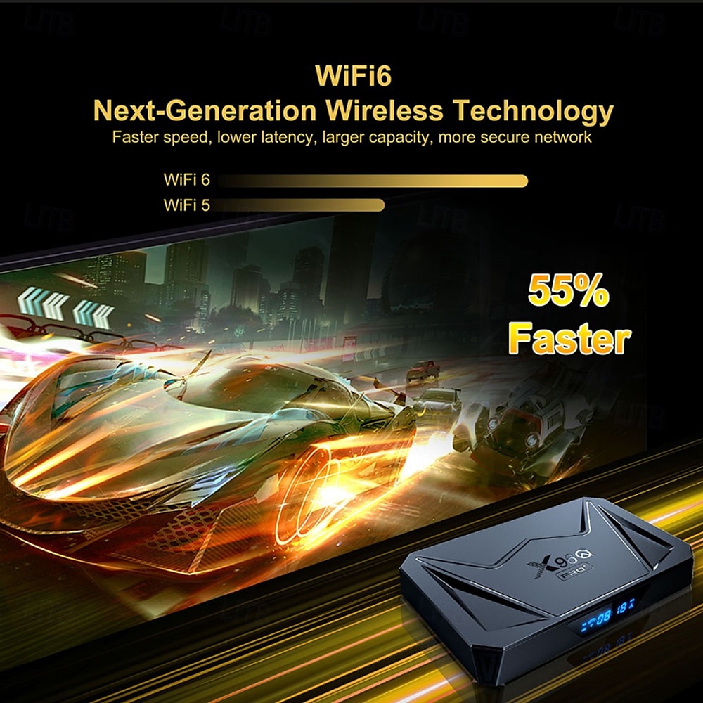 Android 11 и выше ТВ-бокс X96 PRO Bluetooth 4.0 8K 4K Цифровой дисплей 8K Cortex A55 4GB 64Гб 2025 - $65.99 –P7