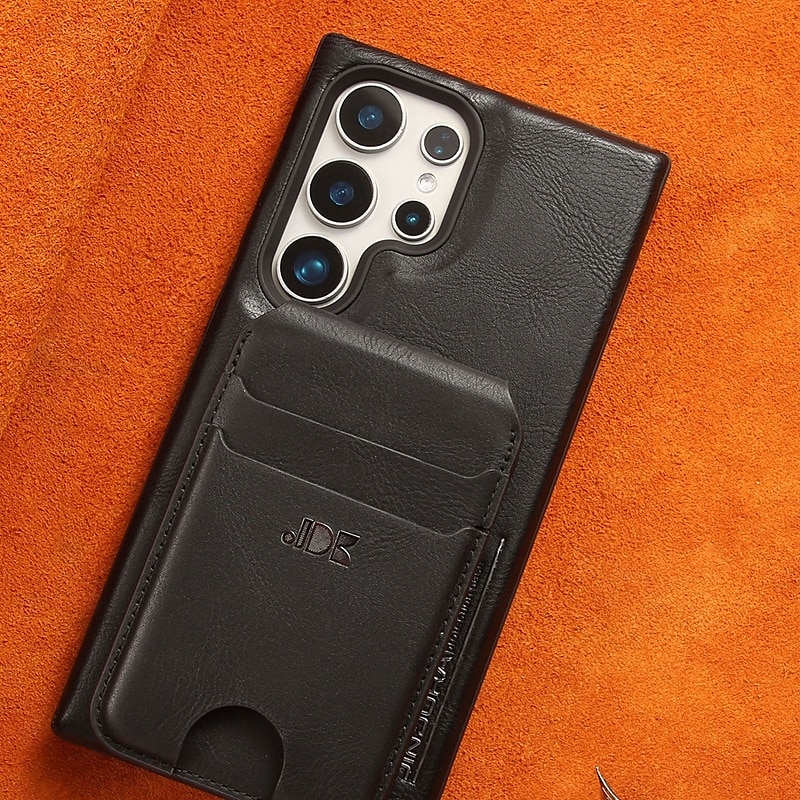 2025年 電話 ケース 用途 S24 Ultra S24 Plus S24 S23 S23 Ultra S23 Plus バックカバー スタンド付き 磁石バックル カード挿入口 レトロ風 TPU PUレザー  コレクション – $32.99 –P10