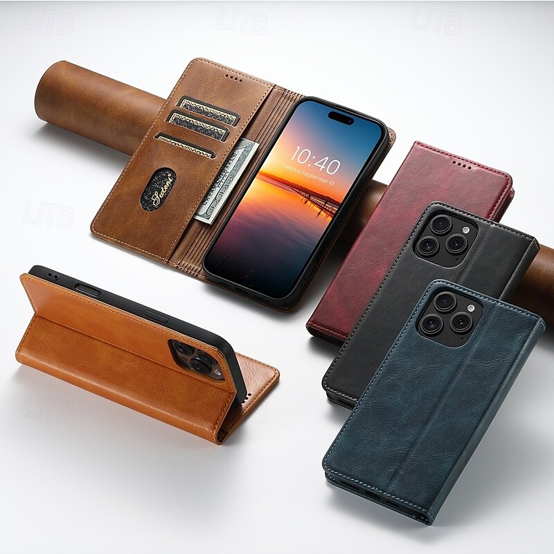 teléfono Funda Para iPhone 16 Pro Max Plus iPhone 15 Pro Max Plus iPhone 14 13 12 11 Pro Max Plus Mini iPhone 14 Pro Max iPhone 13 12 11 Pro Max Funda Trasera con Soporte Magnética Ranura para 2025 - $19.99 –P1