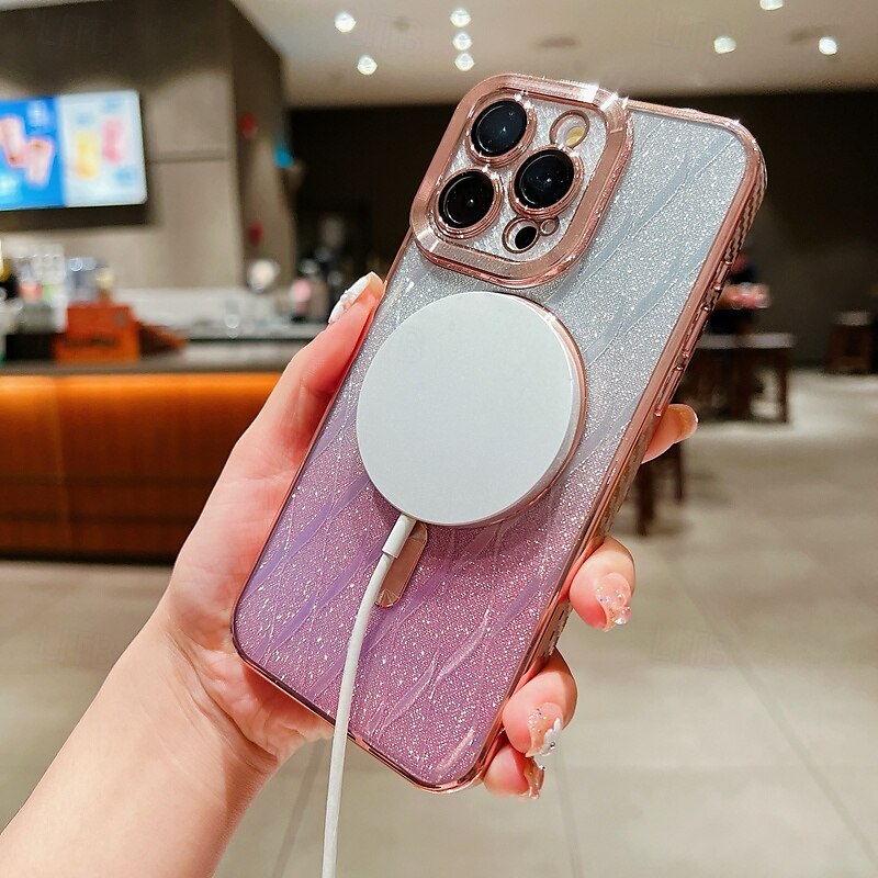 2025年 電話 ケース 用途 iPhone 16 Pro Max プラス iPhone 15 プロマックスプラス iPhone 14 13 12 11 Pro Max Plus iPhone 14 Pro Max iPhone 13 12 11 Pro Max バックカバー 磁石バックル ワイヤレス充電をサポート 耐衝撃 レトロ風 TPU アクリル  コレクション – $16.99 –P9