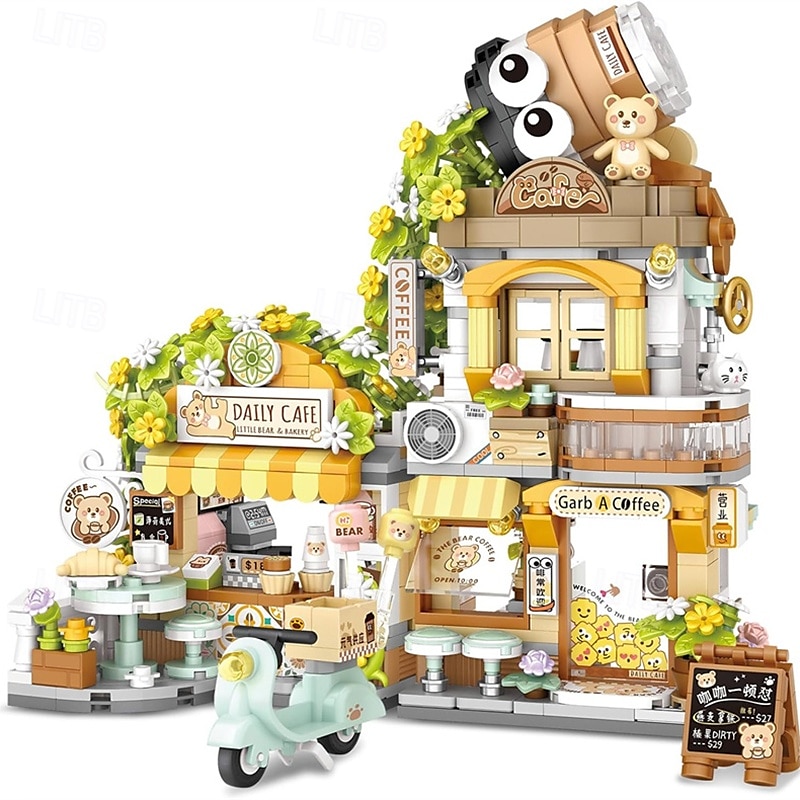 أحجار البناء معماري 1077 pcs متوافق ABS + PC ليجوينج إبداعي ضغط اللعب التفاعل بين الوالدين والطفل للطفل ألعاب هدية 2025 - $32.99 –P1