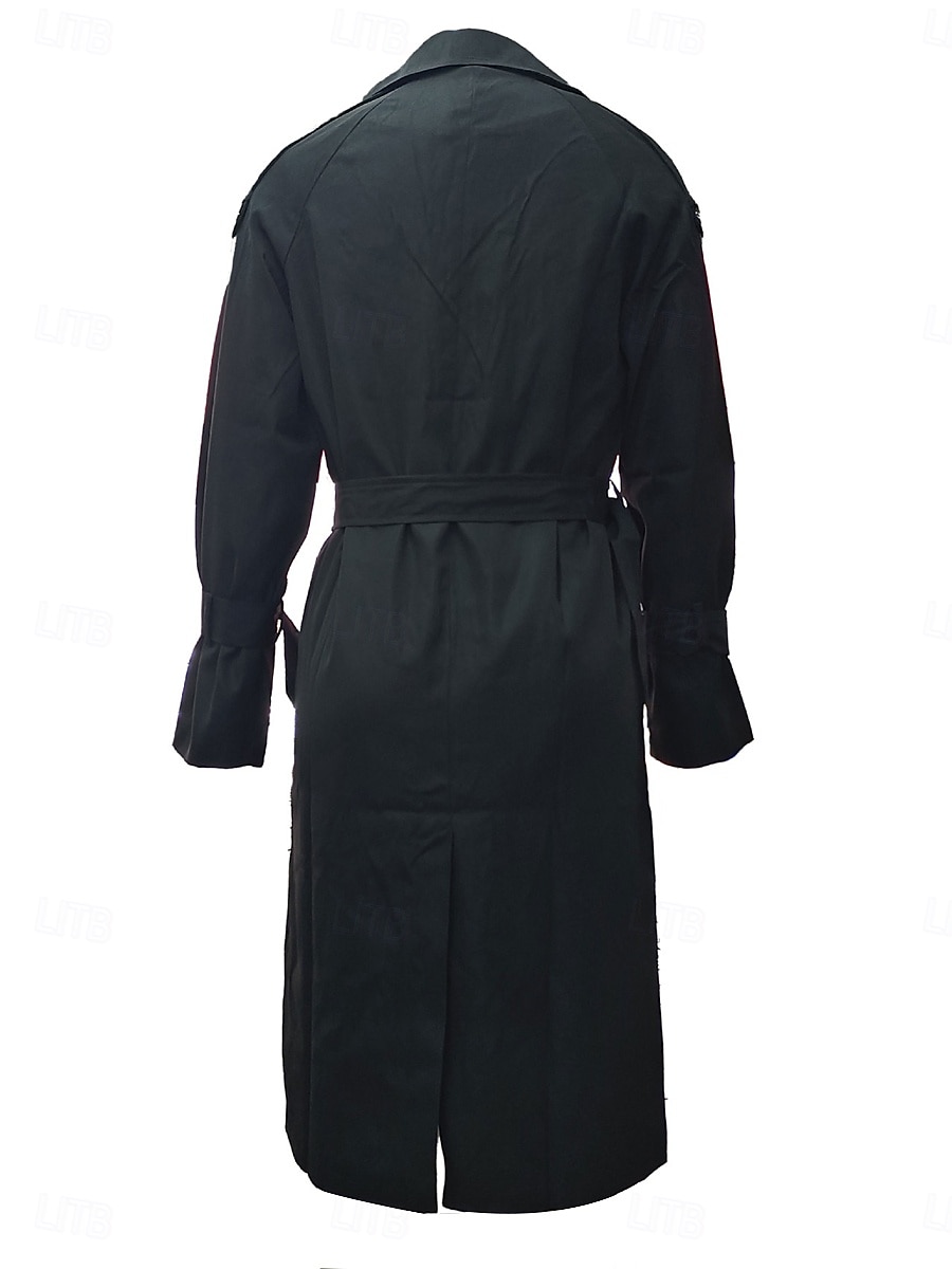 Femme Veste décontractée Travail Bouton Couleur unie Coupe Vent Mode Ample Vêtements d'extérieur manche longue Automne Noir S de 2025 ? $62.99 –P5