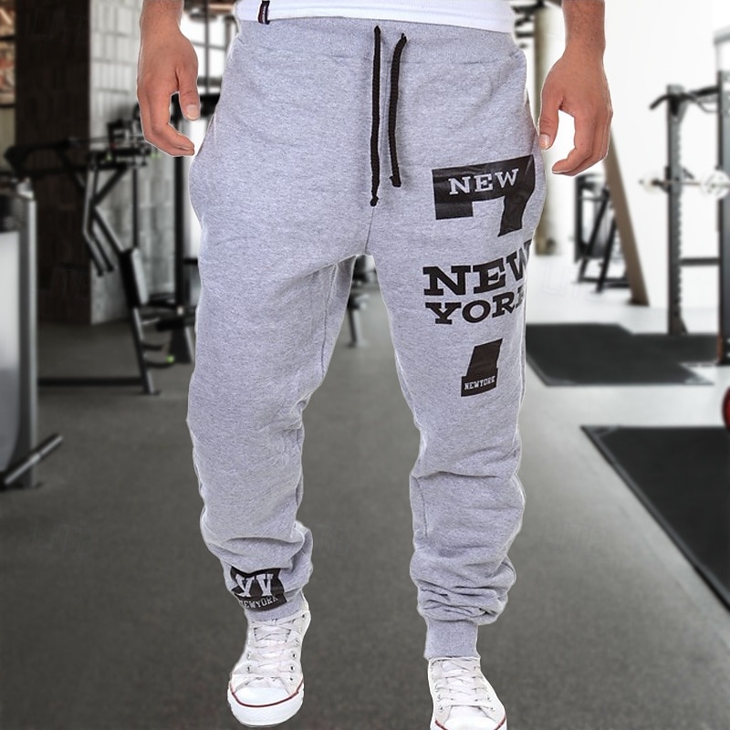 Ανδρικά Παντελόνι Joggers Jogger Αθλητικές Φόρμες Pantaloni de Alergat Αθλητικό παντελόνι Παντελόνι GYM Τσέπη Κορδόνι Παντελόνια ΕΞΩΤΕΡΙΚΟΥ ΧΩΡΟΥ Αθλήματα & Ύπαιθρος Αθλητικό 2025 - $11.49 –P3