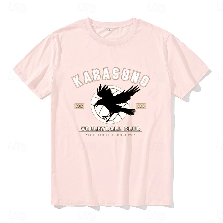 Haikyuu Karasuno High Costum Cosplay Tricou Anime Imprimeu Grafic Imprimare Harajuku Grafică Pentru Bărbați Pentru femei Adulți Înapoi la Școală 2025 - $21.99 –P7