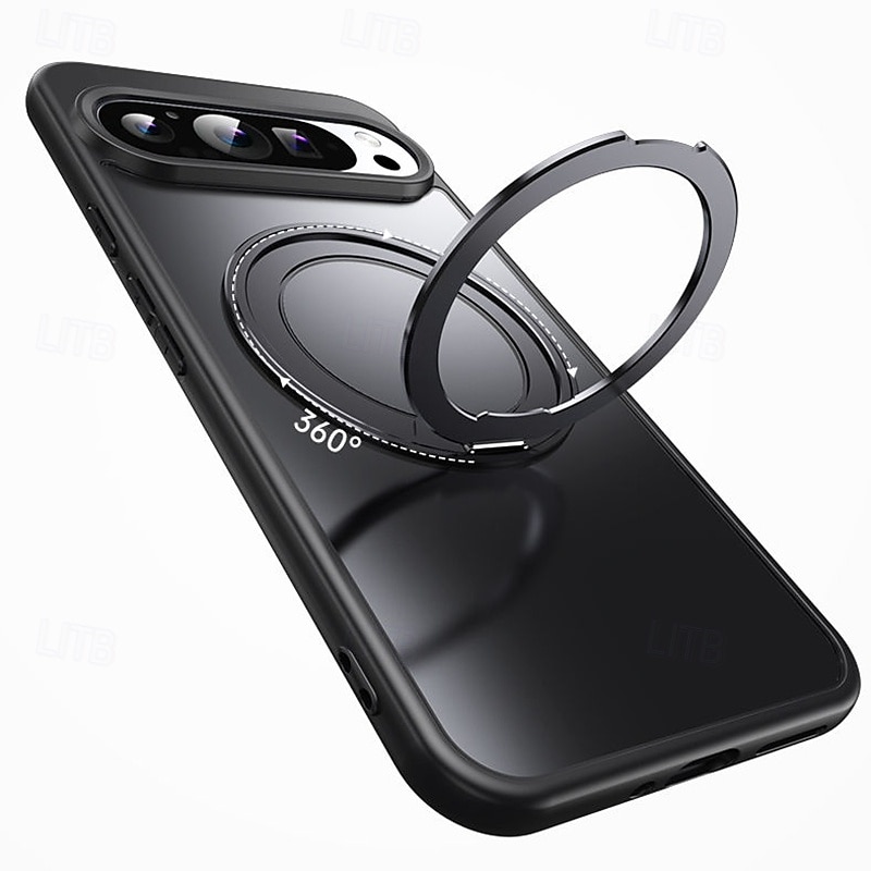 telefon Carcasă Pro Pixel 9 Pro Pixel 9 Pro XL Pixel 8 Pro Pixel 8 Pixel 9 Zadní kryt se stojánkem Magnetické Podpora bezdrátového nabíjení Retro TPU Akrylát 2025 - $22.99 –P1