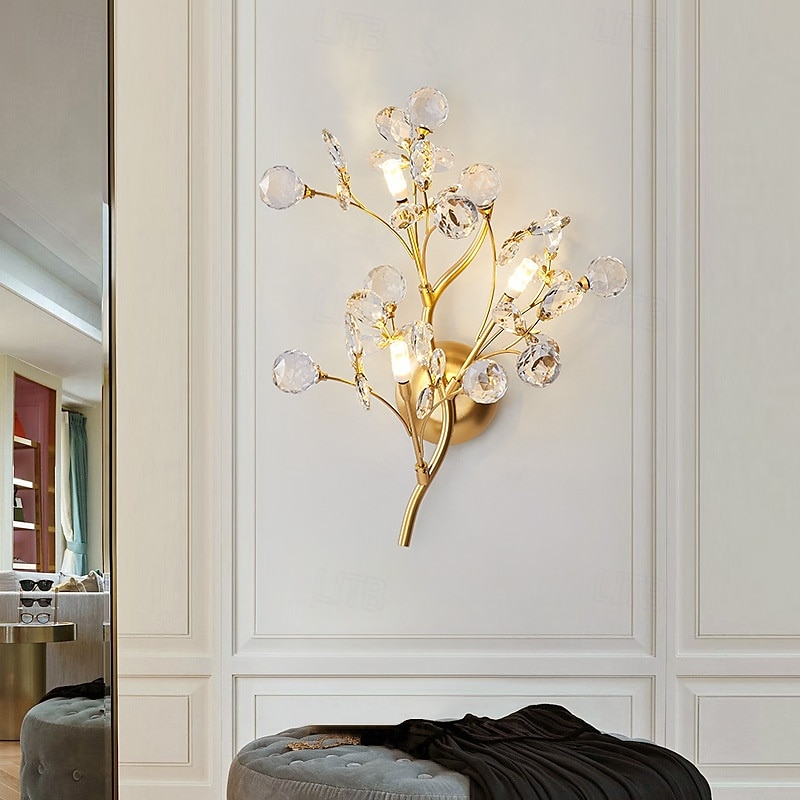 nowoczesne kinkiety wewnętrzne do wnętrz salon sypialnia metalowa lampa ścienna kinkiety nowoczesne kinkiety luksusowe kinkiety 110-240v 5w 2025 - $124.99 –P6