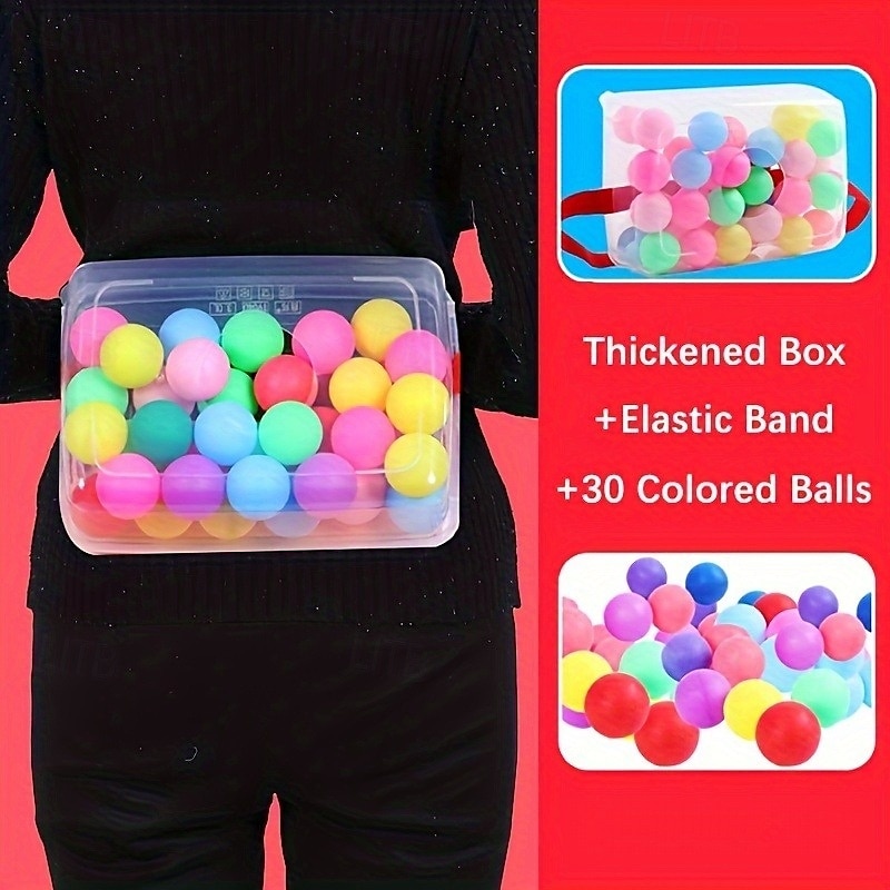 Shake Ball Box Game Set - Fun Family Game Props for Outdoors and Indoors Play - Wedding Birthday Summer Holiday Party Supplies Theme Decorations and Entertainment Christmas Gift 2026 - $19.99 –P1