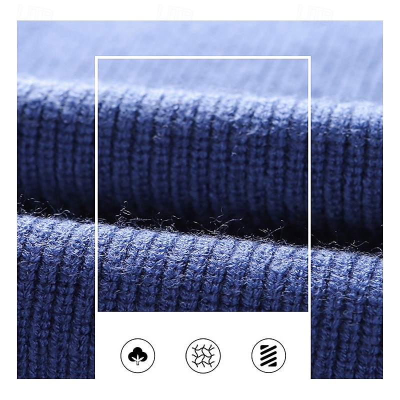 Homens camisolas de natal Colete de moletom Carregam Cropped De Malha Tricotar Tops regulares Bolsos Côr Sólida Decote V Elegante Vintage Casa Trabalho Roupa Primavera Outono Preto Azul M L XL de 2025 por $41.99 –P8