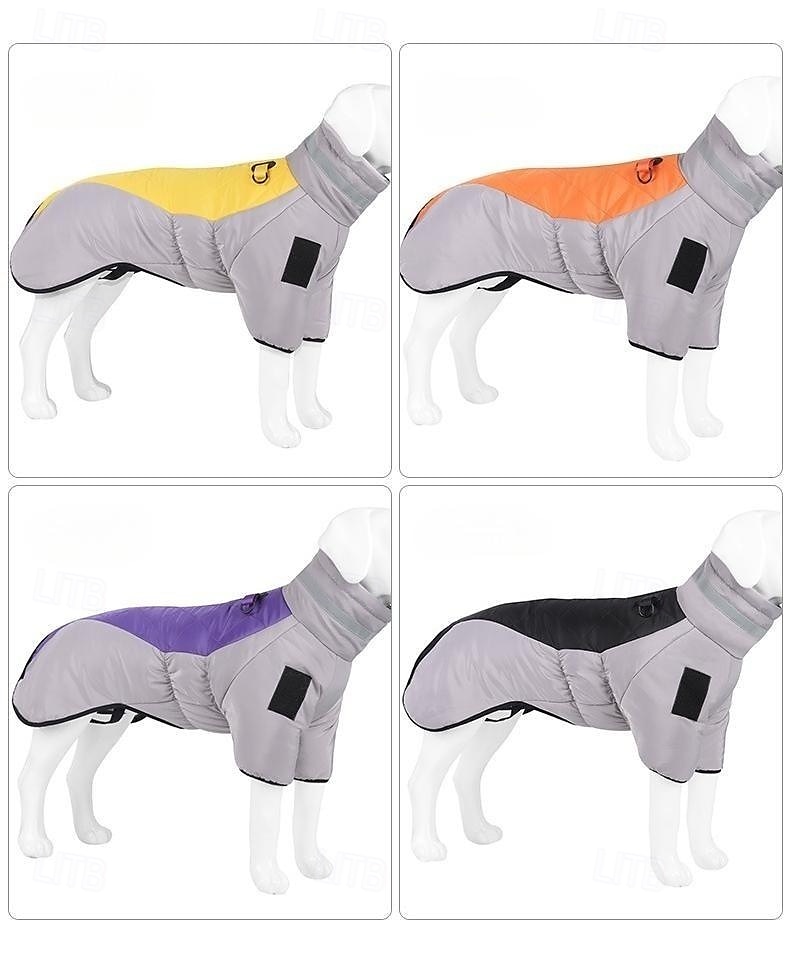 Dog Coat Jacket Parka Jacket with Harness Reflective Warm Water-Resistant Outdoor Dog Clothing for Medium Large 2025 - $20.99 –P1