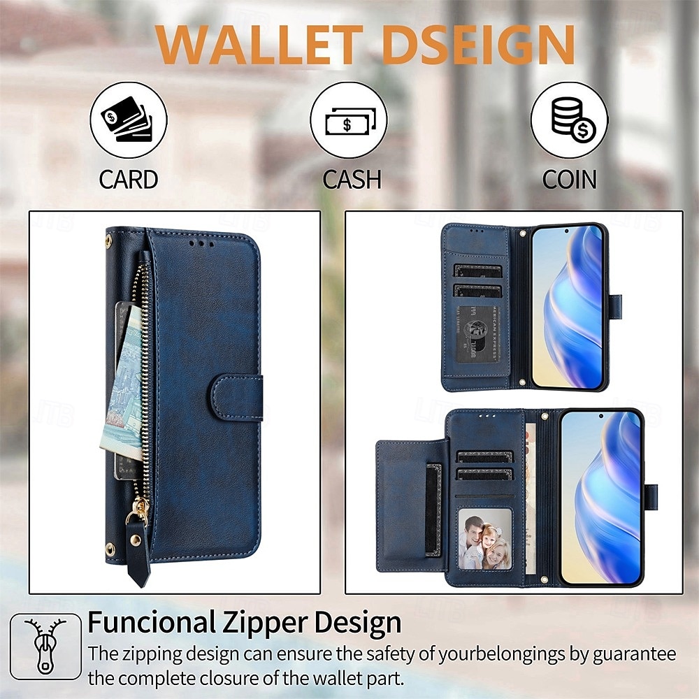 телефон Кейс для Назначение SSamsung Galaxy S24 S23 S22 S21 Ultra Plus А55 А35 А25 А15 5Г A54 A34 A14 A73 A53 A33 A23 A13 A72 A52 A42 A32 A22 A12 A02 S25 Ультра Кошелек для карт 2025 - $20.99 –P7