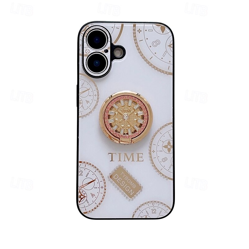 Phone Case For iPhone 16 Pro Max Plus iPhone 15 Pro Max Plus iPhone 14 13 12 11 Pro Max Plus iPhone 14 Pro Max iPhone 13 12 11 Pro Max Back Cover with Stand Holder with Wrist Strap Shockproof Retro 2025 - $18.99 –P8