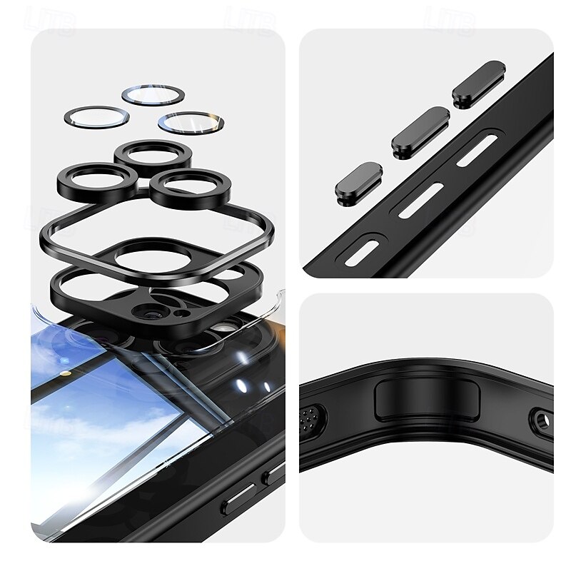 telefon Carcasă Pro iPhone 16 Pro Max Plus iPhone 16 iPhone 16 Plus iPhone 16 Pro iPhone 15 Pro Max Plus iPhone 15 iPhone 14 Pro Max iPhone 13 12 Pro Max Zadní kryt Nárazuvzdorné Retro TPU PC 2025 - $14.99 –P2