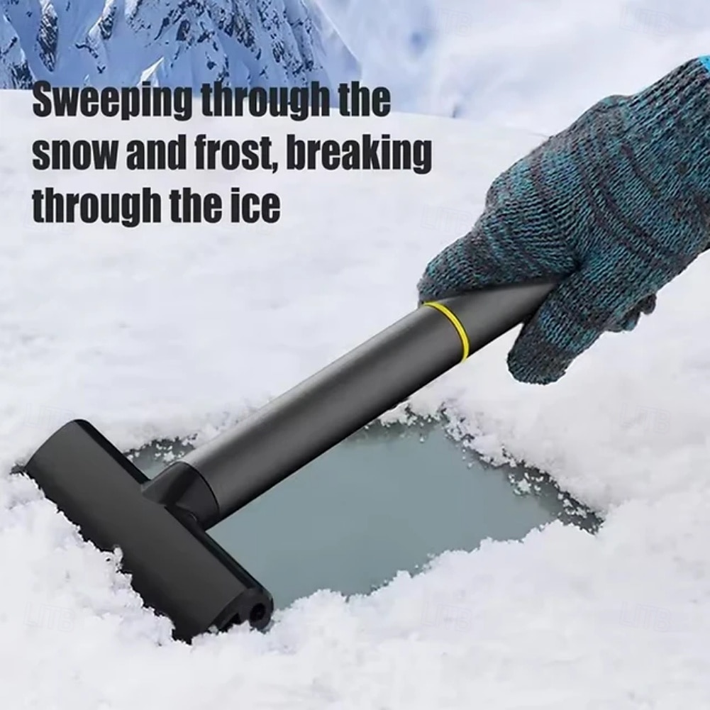 auto ijskrabber voorruit sneeuwruimer schep ijsbreker sneeuwruimer reinigingsglasborstel tpu winter sneeuwborstel schep gereedschap 2025 - $18.99 –P1