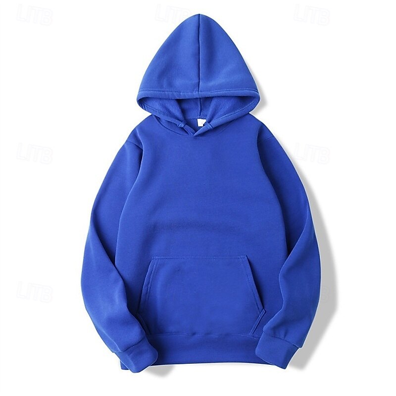 Hombre Sudadera Con Capucha Manga Larga Con Capucha Camiseta Al aire libre Mantiene abrigado Forro Polar Rutina de ejercicio Suave Invierno Poliéster Gris oscuro Negro Blanco Gimnasio Escalada 2025 - $11.59 –P18