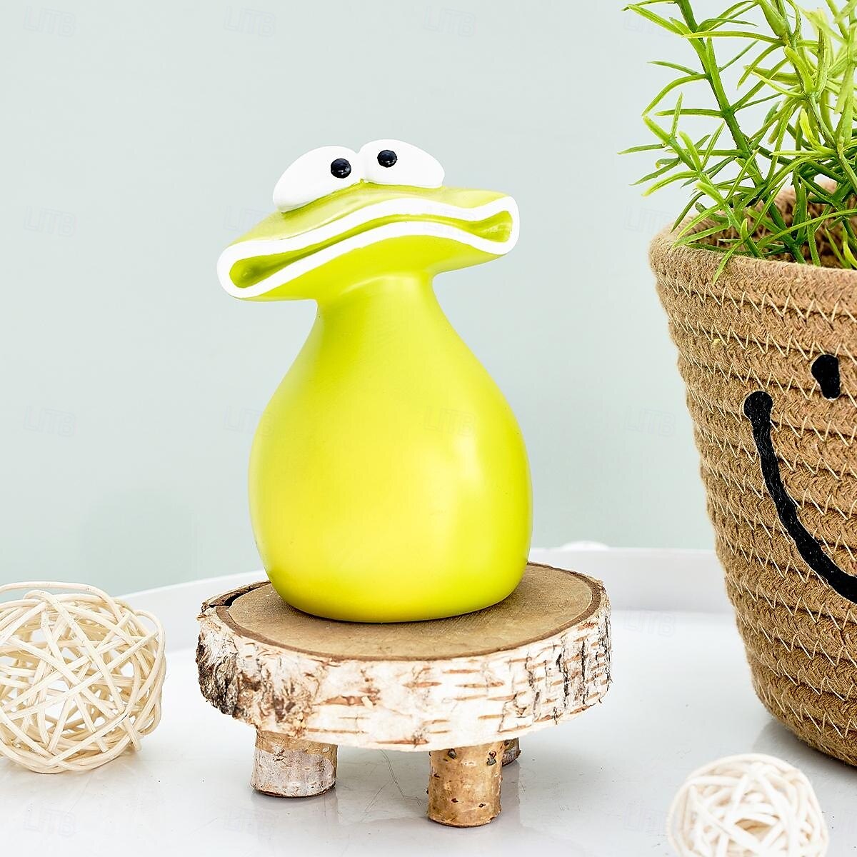 Resin Sculpture of Three Frogs - Sad Big Mouth Frog Statue Decoration, Resin Frog Animal Decoration for Garden and Home. 2025 - $12.49 –P4