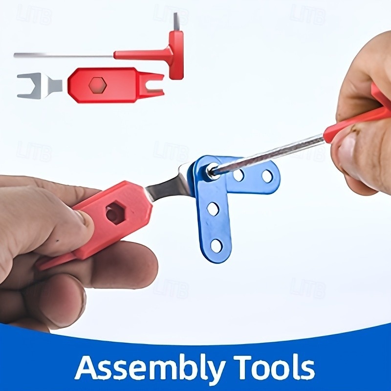 Motorcycle Stem Building Toys For Kids Metal Building Construction Model Kit 5 Variable Multi Shape Motorbike Steam Educational Toys (139PCS) Halloween/Thanksgiving Day/Christmas gift 2025 - $19.49 –P7