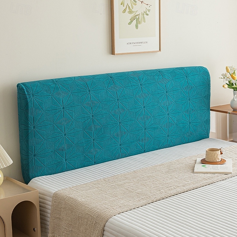 Fundas para cabecera de cama Funda para cabecera de cama elástica Funda/funda elástica para cabecera, tela de terciopelo suave estampada, funda protectora para la espalda, todo incluido, lavable para 2026 - $23.99 –P16