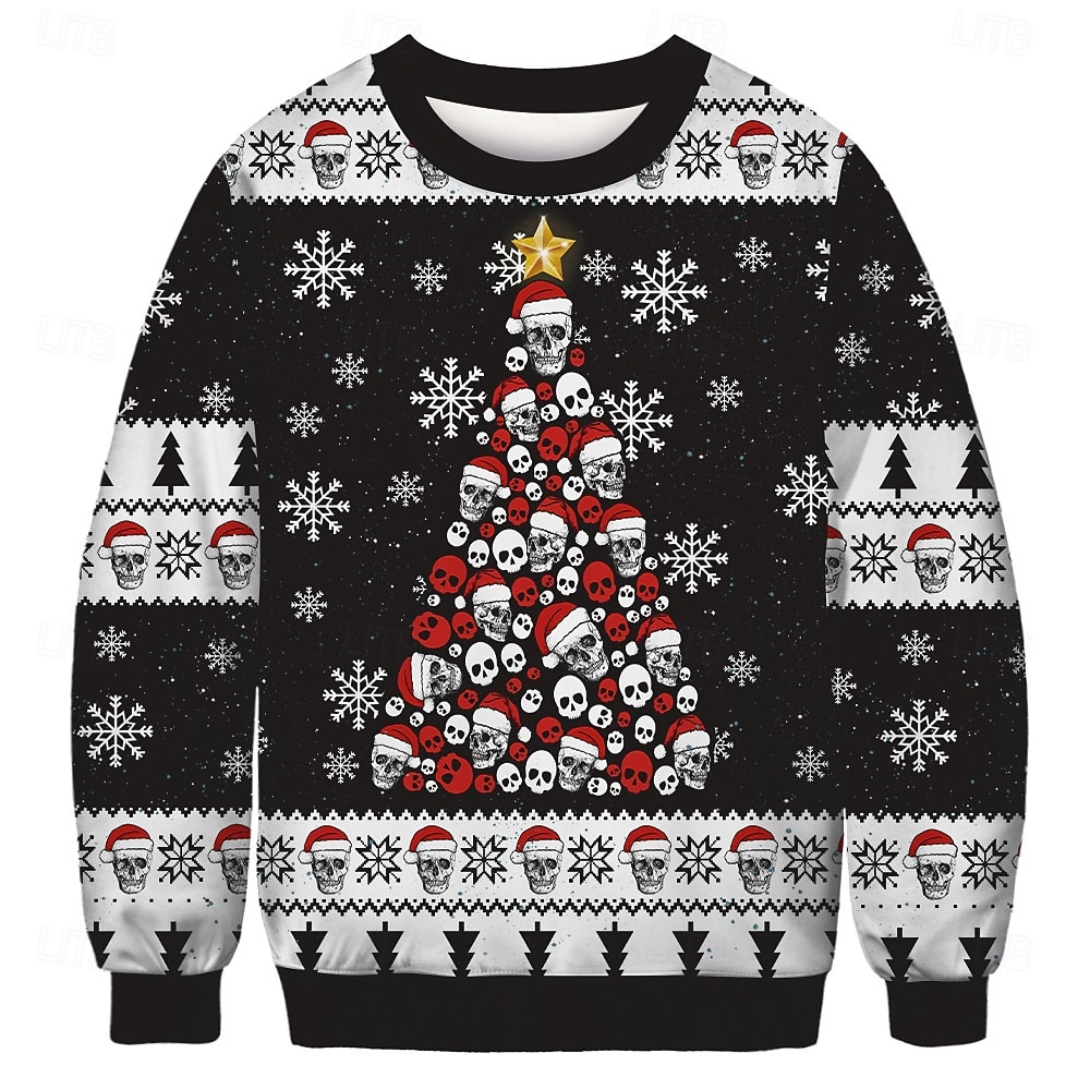 Anime 3D-Druck 3D Bischofsärmel Kapuzensweatshirt Cartoon Manga Weihnachtsmann Grafik für Paar Herren Damen Erwachsene 3D-Druck  für Weihnachten Karneval Party Festival 2025 - $29.99 –P1