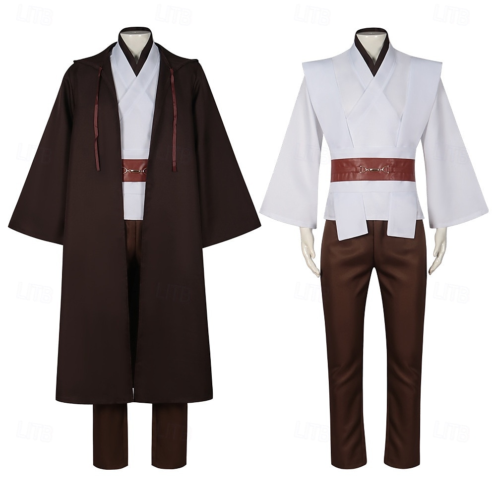Obi-Wan Kenobi Cavaliere Jedi Costume Cosplay Abiti Costume Cosplay Cosplay di film for Per uomo Ragazzi Adulti Bambini Carnevale Mascherata del 2025 a $38.99 –P8