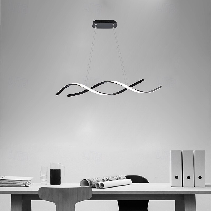Modern LED Pendant Lights Dimmable with Remote Control Color Temperature Aluminum Island Lighting Lamp Fixture 96cm 110-240V 2025 - $122.99 –P3