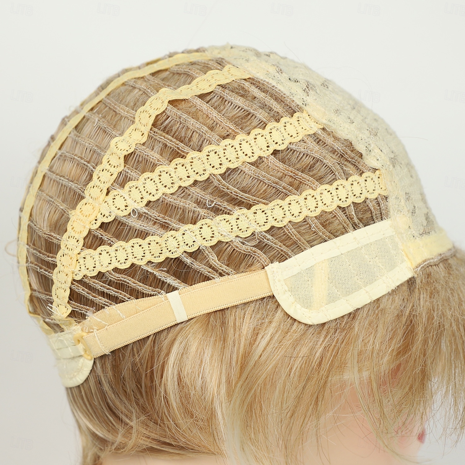 krótkie blond peruki dla kobiet peruka bob naturalna prosta peruka boczna część włosów na co dzień impreza cosplay 2025 - $20.99 –P2