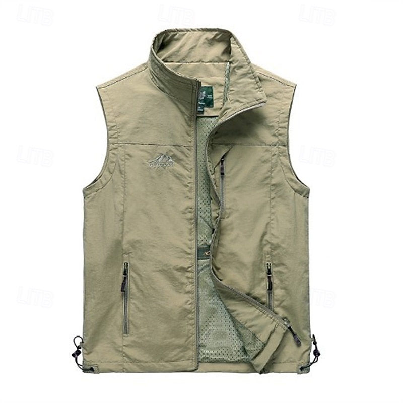 Муж. Жилет для туризма и прогулок Зимнее пальто Флисовый жилет для туризма и прогулок Весна Осень на открытом воздухе Удобный Дышащий Жилет Охота Рыбалка Восхождение 2026 - $25.99 –P11