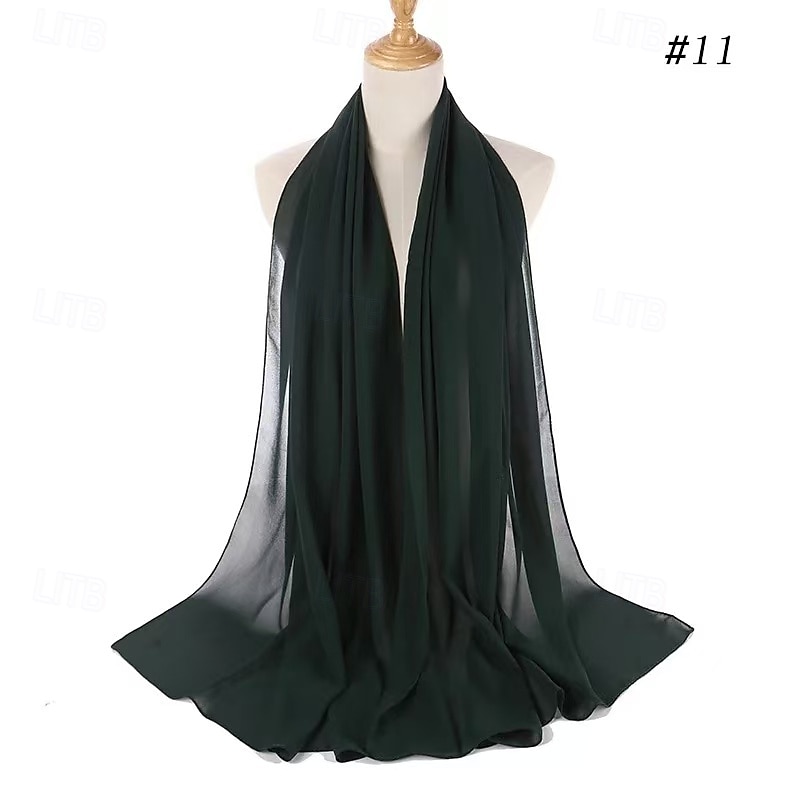 Mother's Wraps Elegant Voiles & Sheers Sleeveless Illusion Sleeve Chiffon Wedding Wraps With Ruffles For Party Summer 2025 - $52.99 –P11
