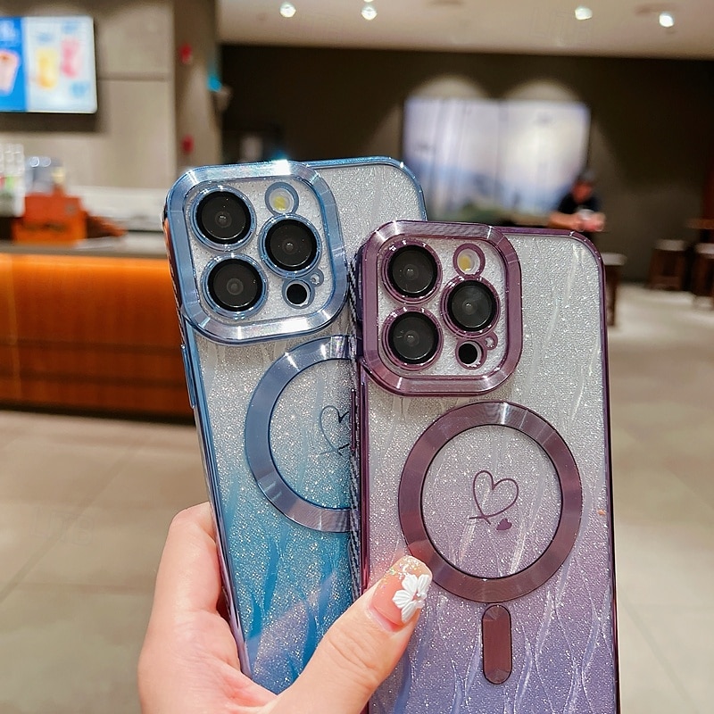 2025年 電話 ケース 用途 iPhone 16 Pro Max プラス iPhone 15 プロマックスプラス iPhone 14 13 12 11 Pro Max Plus iPhone 14 Pro Max iPhone 13 12 11 Pro Max バックカバー 磁石バックル ワイヤレス充電をサポート 耐衝撃 レトロ風 TPU アクリル  コレクション – $16.99 –P3