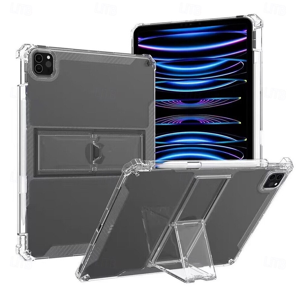 Таблетка Чехлы панели Назначение Samsung Galaxy Tab A9 8.7" S9 11 inch S9 Plus 12.4" S9 Ultra 14.6" S8 S7 S6 A8 A7 Ультра Плюс FE Lite А8 А7 Лайт A9 Plus 11" со стендом Прозрачный Ультратонкий 2025 - $17.99 –P2