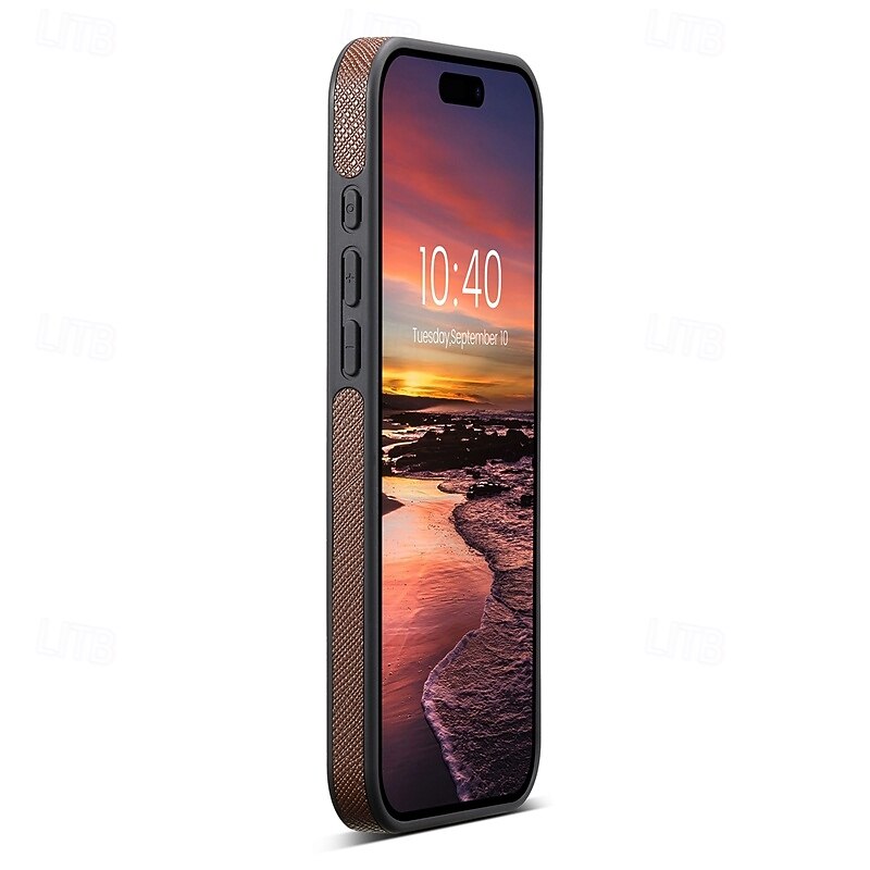 2025年 電話 ケース 用途 iPhone 16 Pro Max プラス iPhone 15 プロマックスプラス iPhone 14 13 12 Pro Max Plus iPhone 14 Pro Max iPhone 13 12 Pro Max バックカバー 磁石バックル ワイヤレス充電をサポート 耐衝撃 レトロ風 TPU PC PUレザー  コレクション – $11.99 -P7