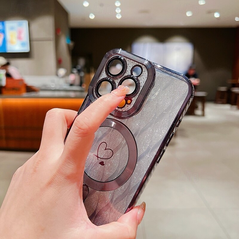 2025年 電話 ケース 用途 iPhone 16 Pro Max プラス iPhone 15 プロマックスプラス iPhone 14 13 12 11 Pro Max Plus iPhone 14 Pro Max iPhone 13 12 11 Pro Max バックカバー 磁石バックル ワイヤレス充電をサポート 耐衝撃 レトロ風 TPU アクリル  コレクション – $16.99 –P2