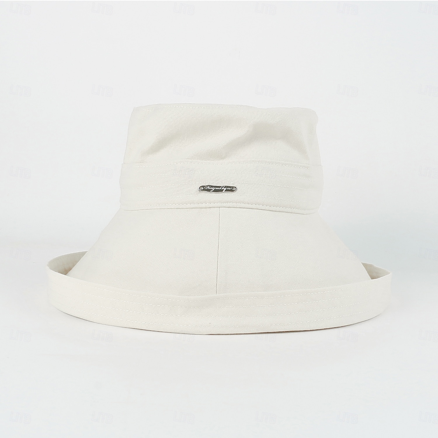 chapéus fibra algodão balde chapéu flexível chapéu de sol casual feriado clássico clássico com cor pura chapéu chapéu de 2025 por $25.99 –P8