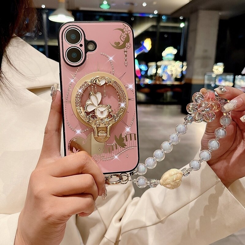 Phone Case For iPhone 16 Pro Max Plus iPhone 15 Pro Max Plus iPhone 14 Pro Max iPhone 14 Pro Max Plus iPhone 13 Pro Max Back Cover with Stand Holder Magnetic Support Wireless Charging Retro TPU PC 2025 - $20.99 –P5