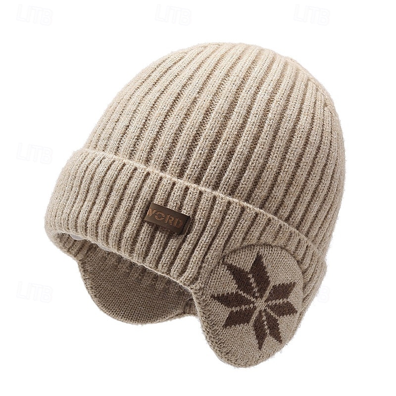 Ανδρικά Γιούνισεξ Καπέλο Beanie Χειμερινά Καπέλα Σκούφοι 骷髅头毛线帽 Πλεκτό καπέλο Γκρίζο Σίδηρο Μαύρο Πολυεστέρας Πλεκτό Ζεστός Καθημερινά Ρούχα Εξόδου Χιονονιφάδα Ζεστό 2025 - $12.99 –P5