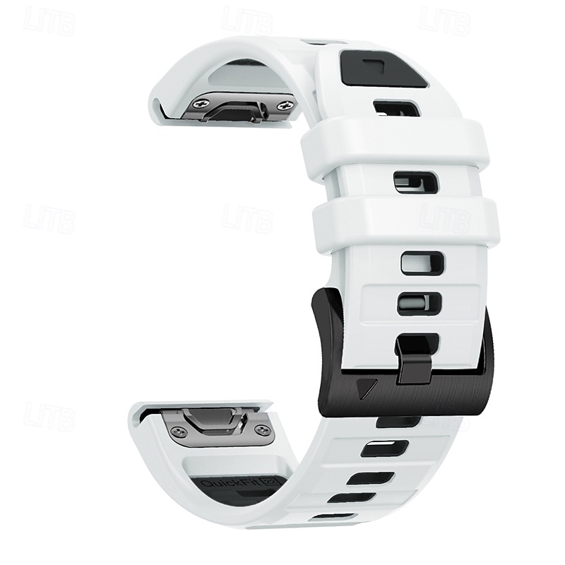 Uita-Band pentru Garmin Fenix 8 47mm 51mm 7X 6 6X Pro Epix Pro Instinct 2X Approach S70 S62 S60 Forerunner 955 945 Epix Marq Descent Quatix 22mm 26mm Silicon Înlocuire Curea Potrivire rapidă Ajustabil 2025 - $21.99 –P1