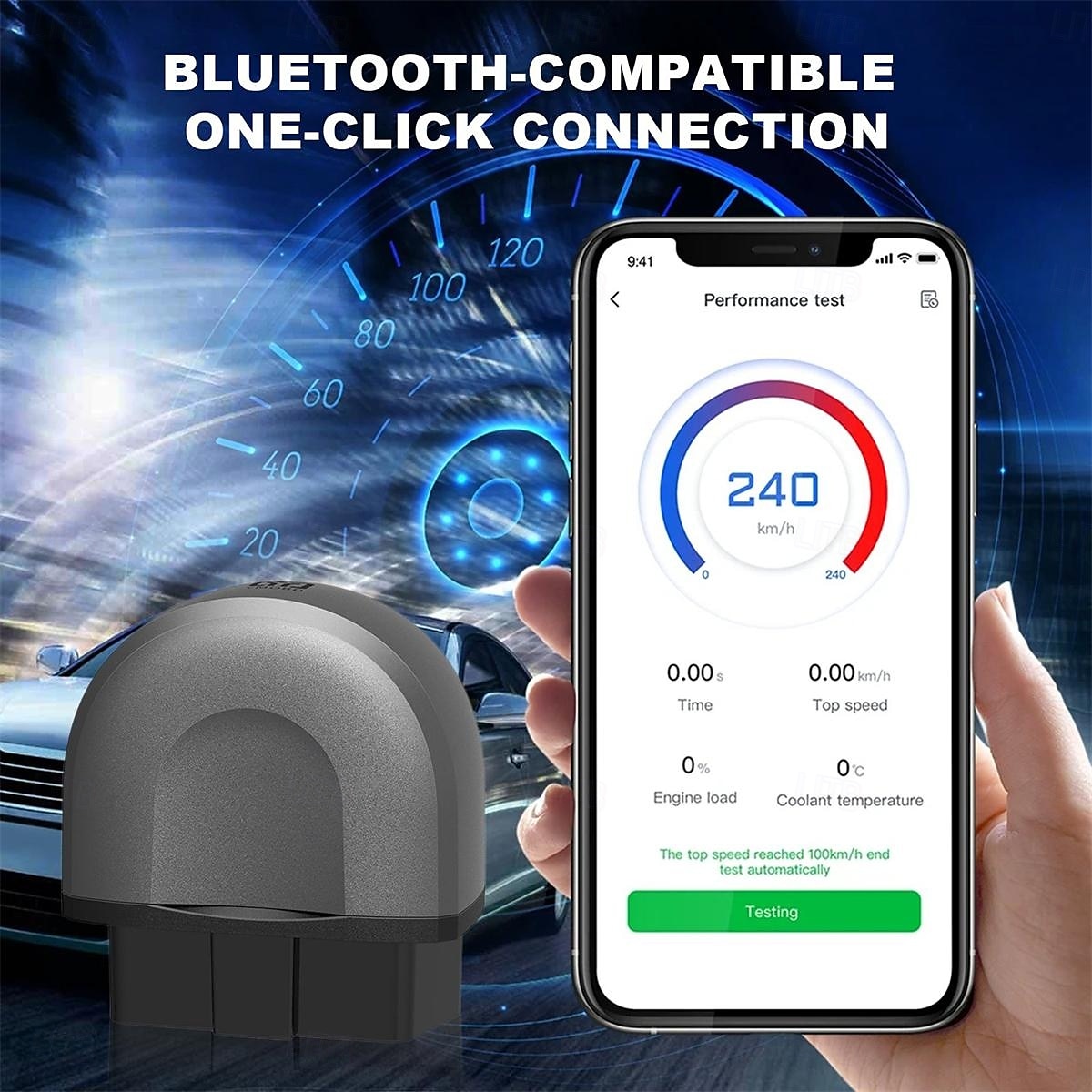 obd ii scanner de carro leitor de dados redefinir ferramenta de diagnóstico bluetooth-compatível conexão de um clique modo de hibernação automática ferramenta de diagnóstico de digitalização de 2025 por $29.99 –P3