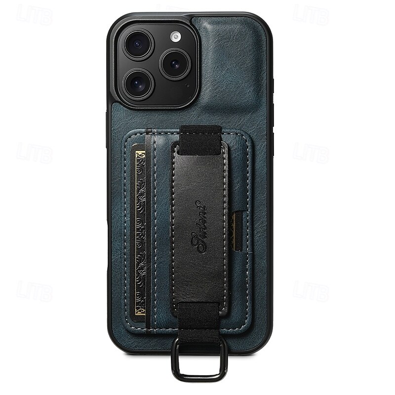 téléphone Coque Pour iPhone 16 Pro Max Plus iPhone 15 Pro Max Plus iPhone 14 13 12 11 Pro Max Plus iPhone 14 Pro Max iPhone 13 12 11 Pro Max Coque Arriere Avec Support avec dragonne Fente pour carte de 2025 ? $19.99 –P1