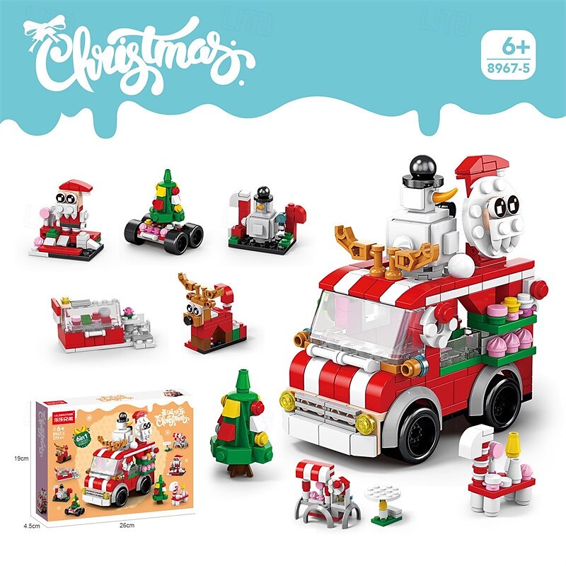 seturi de blocuri de construcție de Crăciun kit de construcție brickheadz moș/ren/om de zăpadă/bărbat dulce set de cărămizi decorațiuni și cadouri de Crăciun pentru copii băieți fete adult 2025 - $21.99 –P7