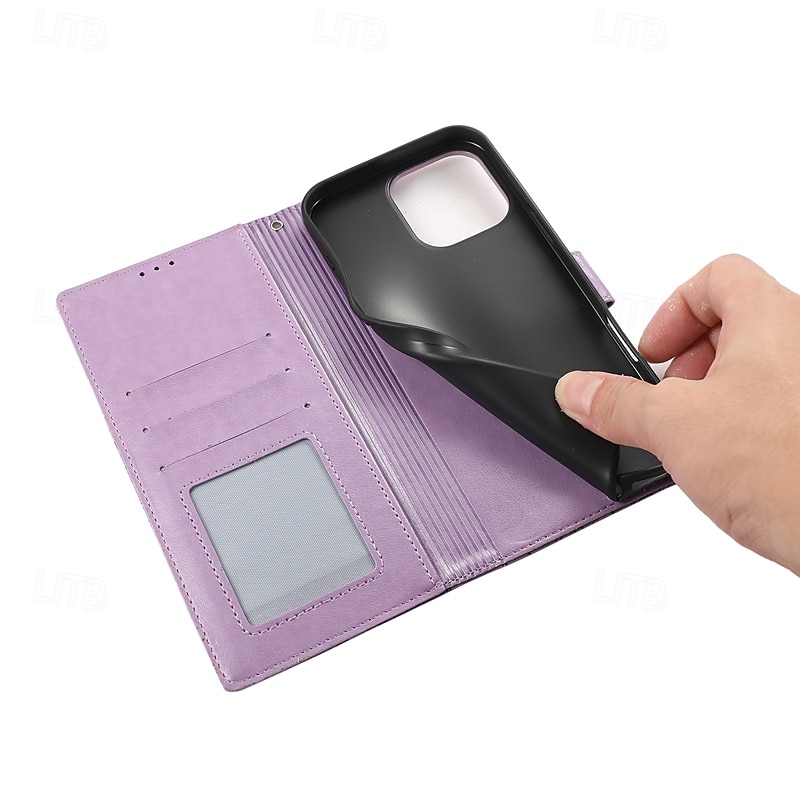 telefon fodral Till iPhone 16 Pro Max Plus iPhone 15 Pro Max Plus iPhone 14 13 12 11 Pro Max Plus iPhone 14 Pro Max iPhone 13 12 11 Pro Max Skal med stativ med handledsrem Kortplats Kontor / företag 2025 - $15.99 –P2