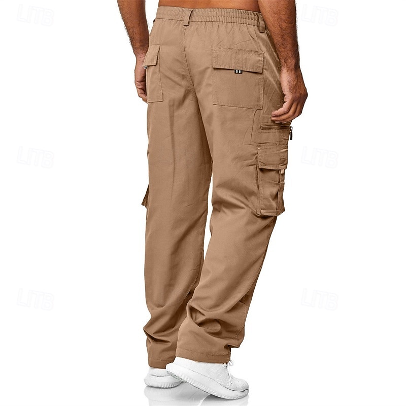 Men's Outdoor Pants Cargo Pants Hiking Pants Trousers Military Spring Autumn / Fall Outdoor Regular Fit Waterproof Quick Dry Breathable Pants / Trousers Black Army Green Hunting Climbing Camping 2026 - $20.99 –P3