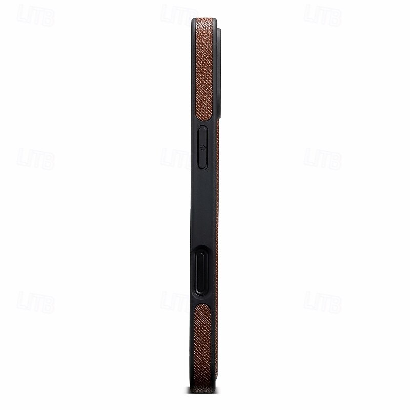 2025年 電話 ケース 用途 iPhone 16 Pro Max プラス iPhone 15 プロマックスプラス iPhone 14 13 12 Pro Max Plus iPhone 14 Pro Max iPhone 13 12 Pro Max バックカバー 磁石バックル ワイヤレス充電をサポート 耐衝撃 レトロ風 TPU PC PUレザー  コレクション – $11.99 -P4