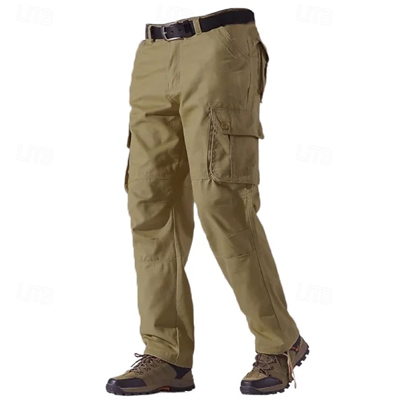 Herren Outdoorhosen Cargohosen Wanderhosen Militär Frühling Herbst Außen Normale Passform Wasserdicht Schnelltrocknend Atmungsaktiv Hosen Armee-Gelb Schwarz Baumwolle Jagd Klettern Camping / Wandern 2026 - $36.99 –P6