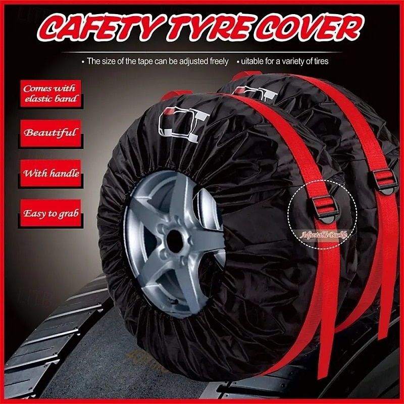 universele reservebandhoeshoes polyester autobanden opbergzakken autobanden accessoires auto voertuig wielbeschermer 2025 - $17.99 –P1