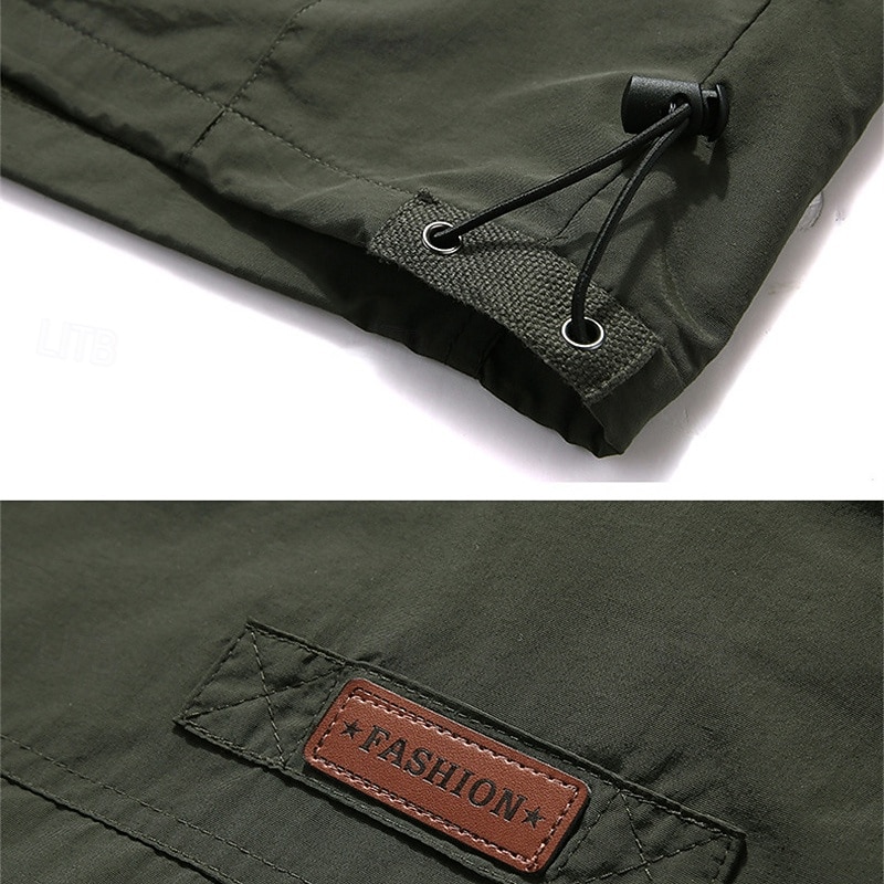 Муж. Жилет для туризма и прогулок Зимнее пальто Флисовый жилет для туризма и прогулок Весна Осень на открытом воздухе Удобный Дышащий Жилет Охота Рыбалка Восхождение 2026 - $25.99 –P5